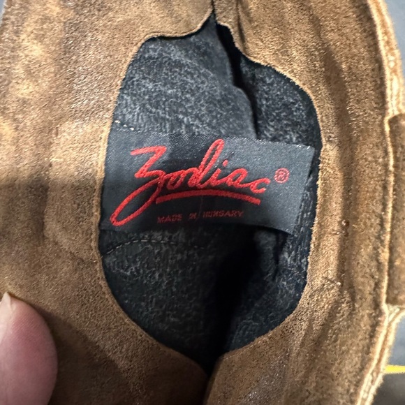 Zodiac Brown Slouchy Ankle Boots - Picture 9 of 10